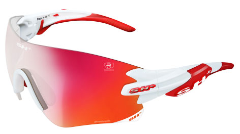 GLOSSY WHITE RED