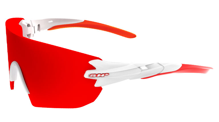 GLOSSY WHITE RED