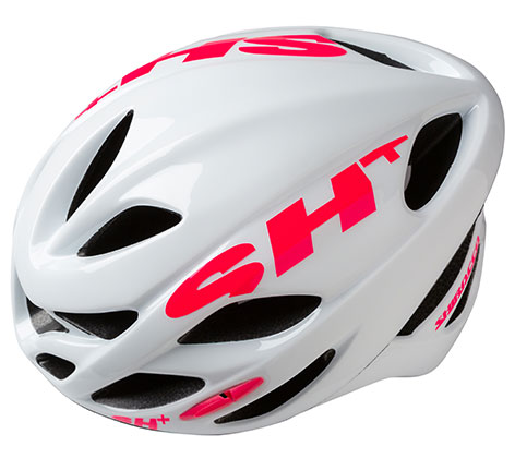 GLOSSY WHITE/PINK FLUO