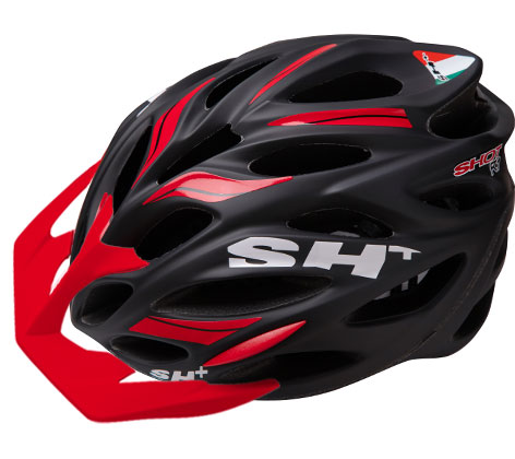 BLACK / RED MATT
