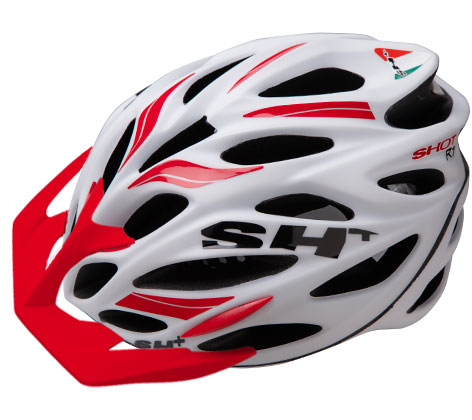 WHITE / RED MATT