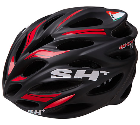 BLACK / RED MATT